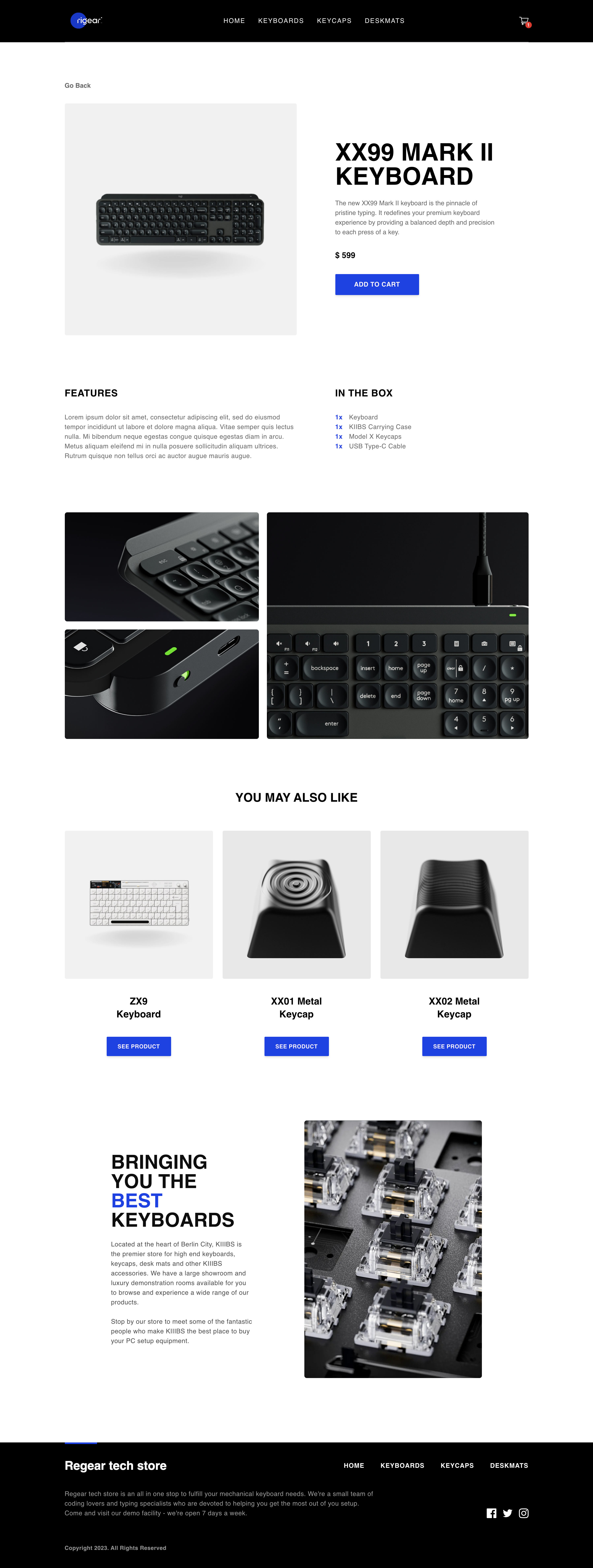 Shopping Cart Page Screenshot