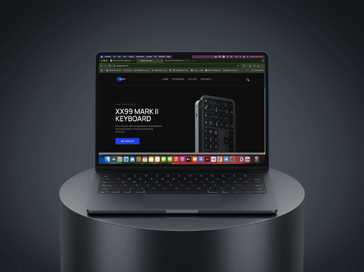 Regear tech store project